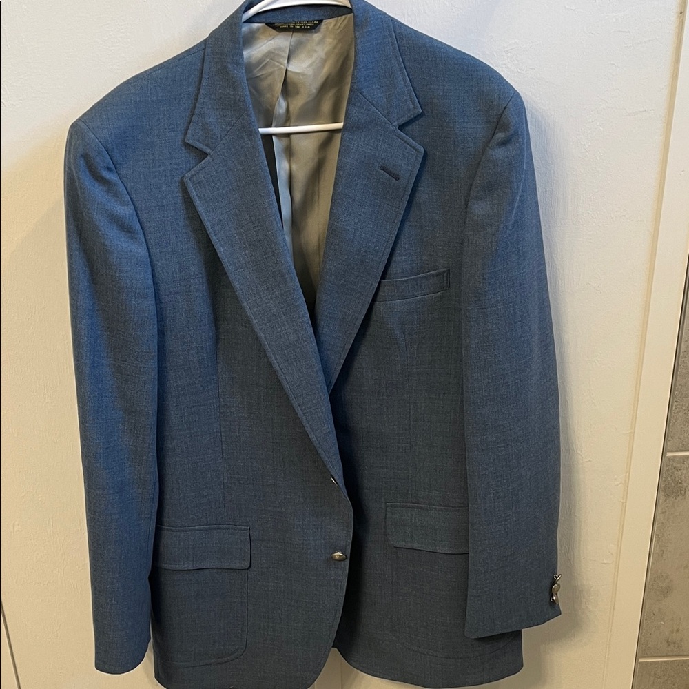 Elegant Blue Men's Blazer